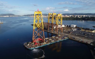 The first Load Out at JVNW Fene shipyard