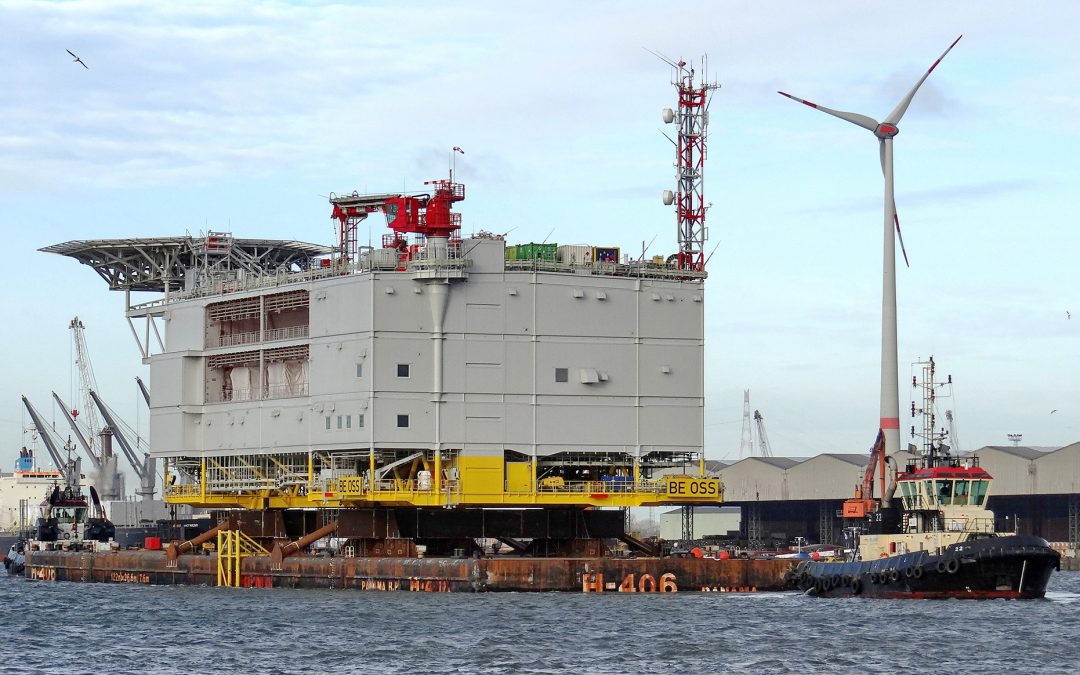 Subestaci&oacute;n Offshore del parque e&oacute;lico marino de Baltic Eagle